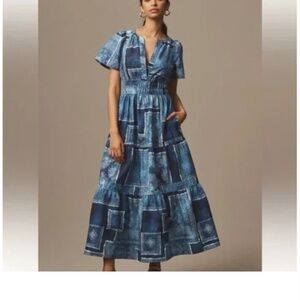 Anthropologie Somerset maxi dress, size XS, new